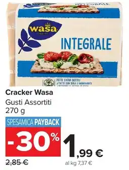 Carrefour Market Cracker Wasa offerta