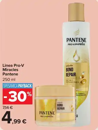 Carrefour Market Linea Pro-V Miracles Pantene offerta