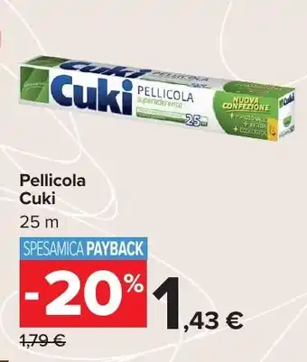 Carrefour Market Pellicola Cuki offerta