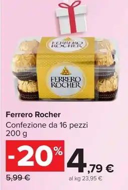 Carrefour Market Ferrero Rocher offerta