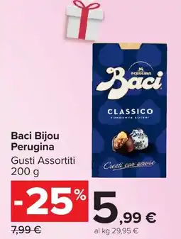 Carrefour Market Baci Bijou Perugina offerta