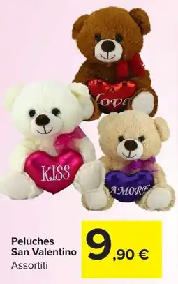 Carrefour Market Peluches San Valentino offerta