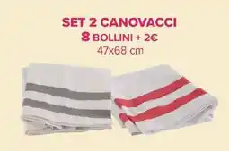 Carrefour Market Set 2 canovacci offerta