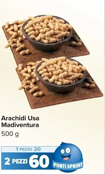 Carrefour Market Arachidi Usa Madiventura offerta