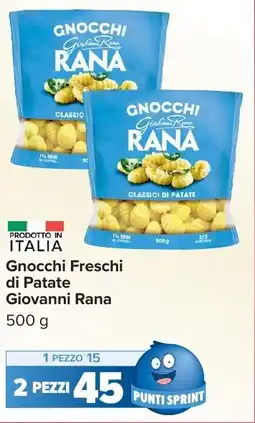 Carrefour Market Gnocchi Freschi di Patate Giovanni Rana offerta