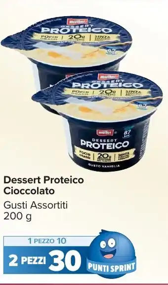 Carrefour Market Dessert Proteico Cioccolato offerta