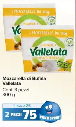 Carrefour Market Mozzarella di Bufala Vallelata offerta