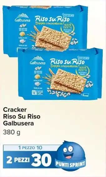 Carrefour Market Cracker Riso Su Riso Galbusera offerta