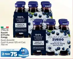 Carrefour Market Succhi di Frutta Zuegg offerta