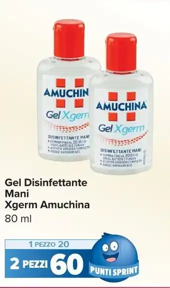 Carrefour Market Gel Disinfettante Mani Xgerm Amuchina offerta