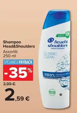 Carrefour Market Shampoo Head&Shoulders offerta