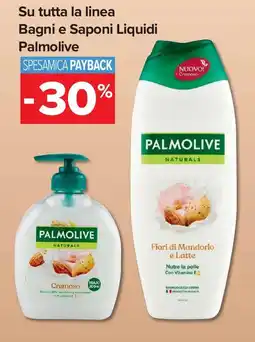 Carrefour Market Su tutta la linea Bagni e Saponi Liquidi Palmolive offerta