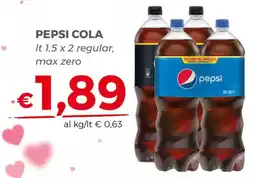 Tocal Pepsi cola offerta