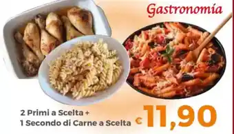 Tocal 2 Primi a Scelta + 1 Secondo di Carne a Scelta offerta