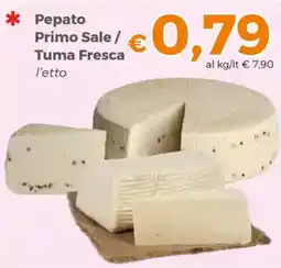 Tocal Pepato Primo Sale/ Tuma Fresca offerta