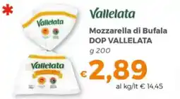 Tocal Mozzarella di Bufala DOP VALLELATA offerta