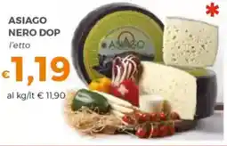 Tocal Asiago nero dop offerta