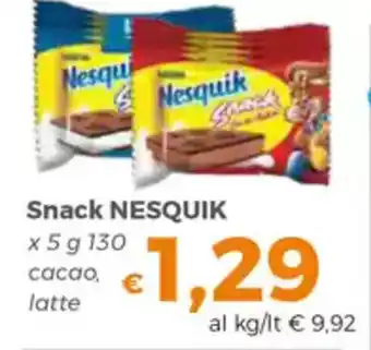 Tocal Snack NESQUIK offerta