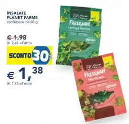 Esselunga Insalate planet farms confezione da offerta