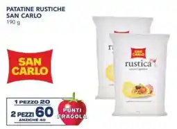 Esselunga Patatine rustiche san carlo offerta