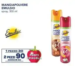 Esselunga Mangiapolvere emulsio spray, offerta