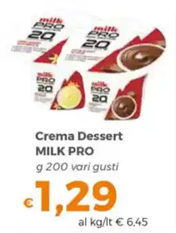 Tocal Crema Dessert MILK PRO offerta