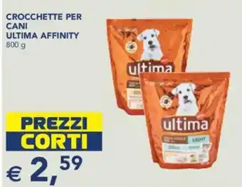 Esselunga Crocchette per cani ultima affinity offerta