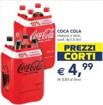 Esselunga Coca cola classica o zero, conf. offerta