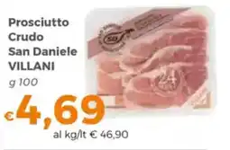 Tocal Prosciutto Crudo San Daniele VILLANI offerta