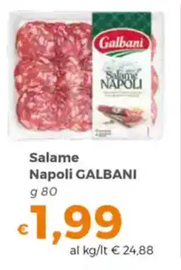 Tocal Salame Napoli GALBANI offerta