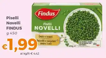 Tocal Piselli Novelli FINDUS offerta