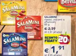 Esselunga Salamini classici, piccanti o affumicati offerta