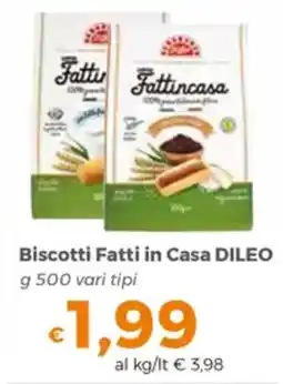 Tocal Biscotti Fatti in Casa DILEO offerta