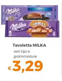 Tocal Tavoletta MILKA offerta