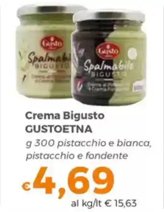 Tocal Crema Bigusto GUSTOETNA offerta