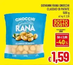 A&O Giovanni rana gnocchi classici di patate offerta