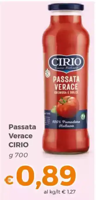 Tocal Passata Verace CIRIO offerta