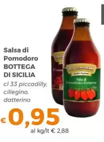 Tocal Salsa di Pomodoro BOTTEGA DI SICILIA offerta