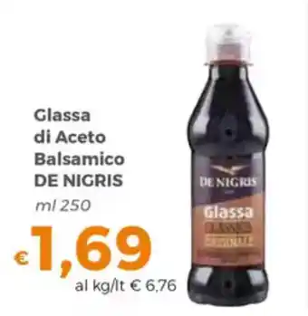 Tocal Glassa di Aceto Balsamico DE NIGRIS offerta