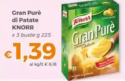 Tocal Gran Purè di Patate KNORR offerta