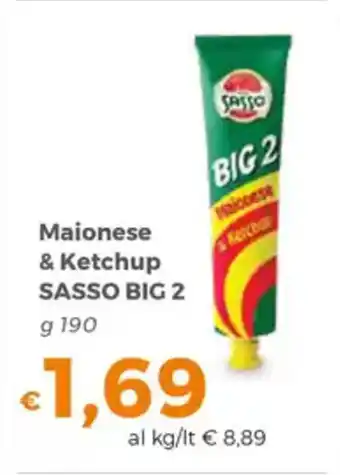 Tocal Maionese & Ketchup SASSO BIG 2 offerta