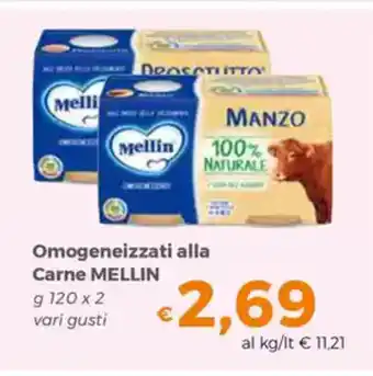 Tocal Omogeneizzati alla Carne MELLIN offerta