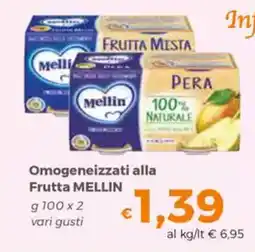 Tocal Omogeneizzati alla Frutta MELLIN offerta