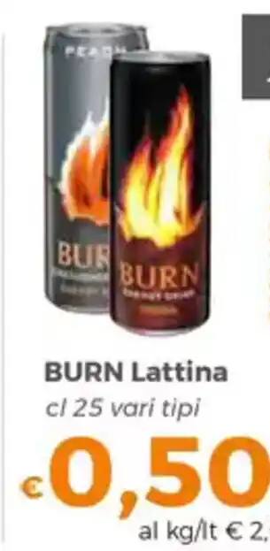 Tocal BURN Lattina offerta