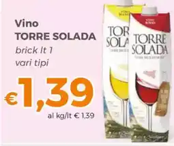 Tocal Vino TORRE SOLADA offerta