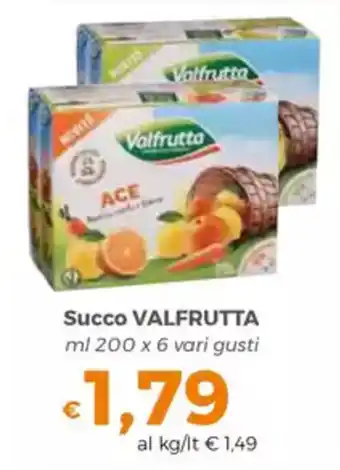 Tocal Succo VALFRUTTA offerta