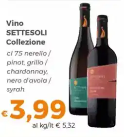 Tocal Vino SETTESOLI Collezione offerta