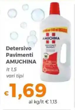 Tocal Detersivo Pavimenti AMUCHINA offerta