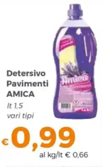 Tocal Detersivo Pavimenti AMICA offerta