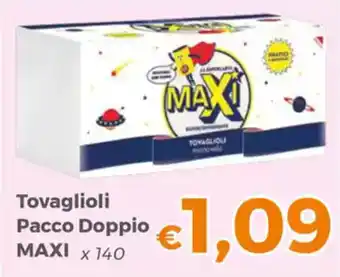 Tocal Tovaglioli Pacco Doppio MAXI offerta